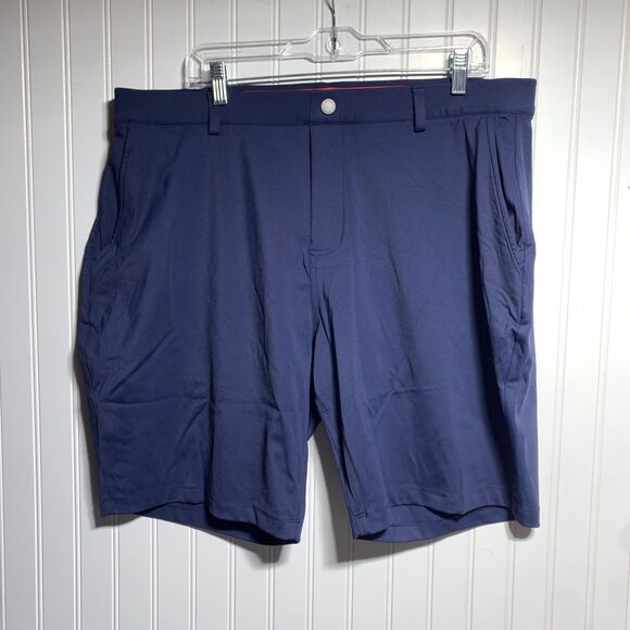 Redvanly Other - Redvanly Hanover Golf Shorts Mens Size XXL Blue Stretch Performance 9" Inseam